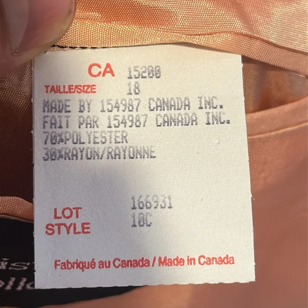 Christian Dior Collection Herringbone Women’s Blazer Size 14